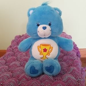 Champ Bear - 2002 Care Bears collection- 12 " doll